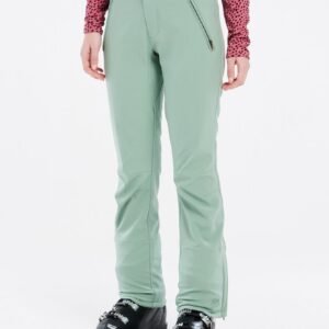 Protest Prtrelole - Skibroek Dames - Softshell - Verstelbare schouderbanden - Waterkolom 10K - Green Baygreen