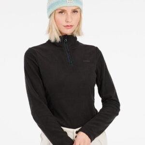 Protest Prtremutez - Skipully Dames - Lange mouwen - 1/4 rits - True Black