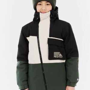 Protest Prttrax - Skijas Jongens - Winterjas - Skipasvak - Waterkolom 10K - Kale Green