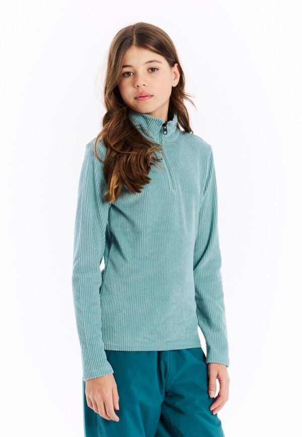 Protest Prtzora - Skipully Meisjes - Lange mouwen - 1/4 rits - Glacial Blue