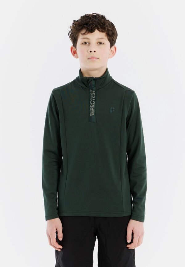 Protest REWILLOWY JR - Top met 1/4 ritssluiting Jongens - Kale Green