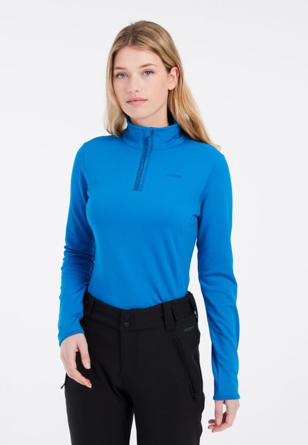 Protest Refabriz - Skipully Dames - Lange mouwen - 1/4 rits - Medium Blue