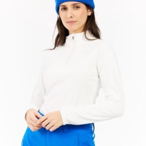 Protest Refabriz - Skipully Dames - Lange mouwen - 1/4 rits - Seashelloffwhite