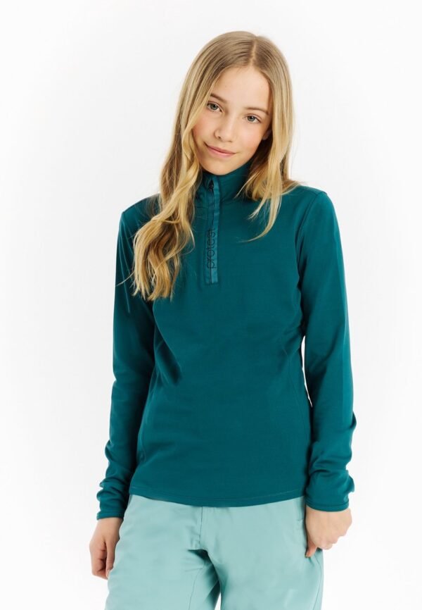 Protest Refabrizoy Jr - Skipully Meisjes - Lange mouwen - 1/4 rits - Rainstorm Blue