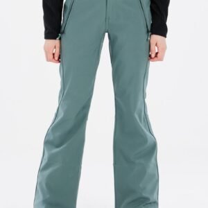 Protest Relole - Skibroek Meisjes - Softshell - Verstelbare schouderbanden - Waterkolom 10K - Evergreen