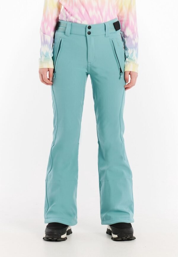 Protest Relole - Skibroek Meisjes - Softshell - Verstelbare schouderbanden - Waterkolom 10K - Glacial Blue