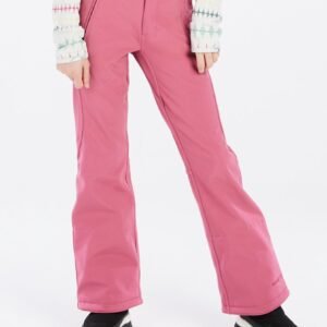 Protest Relole - Skibroek Meisjes - Softshell - Verstelbare schouderbanden - Waterkolom 10K - Rose Dust