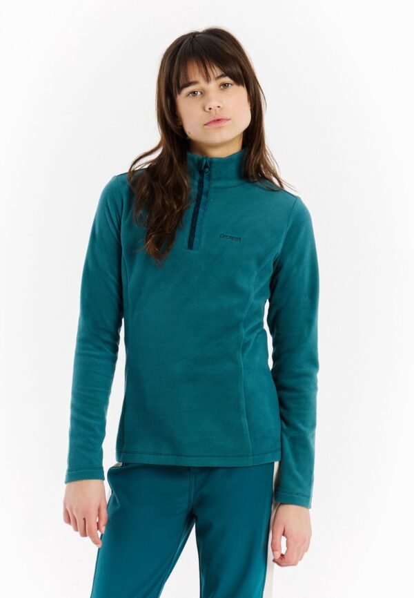 Protest Remutey - Skipully Meisjes - Lange mouwen - Fleece - Rainstorm Blue