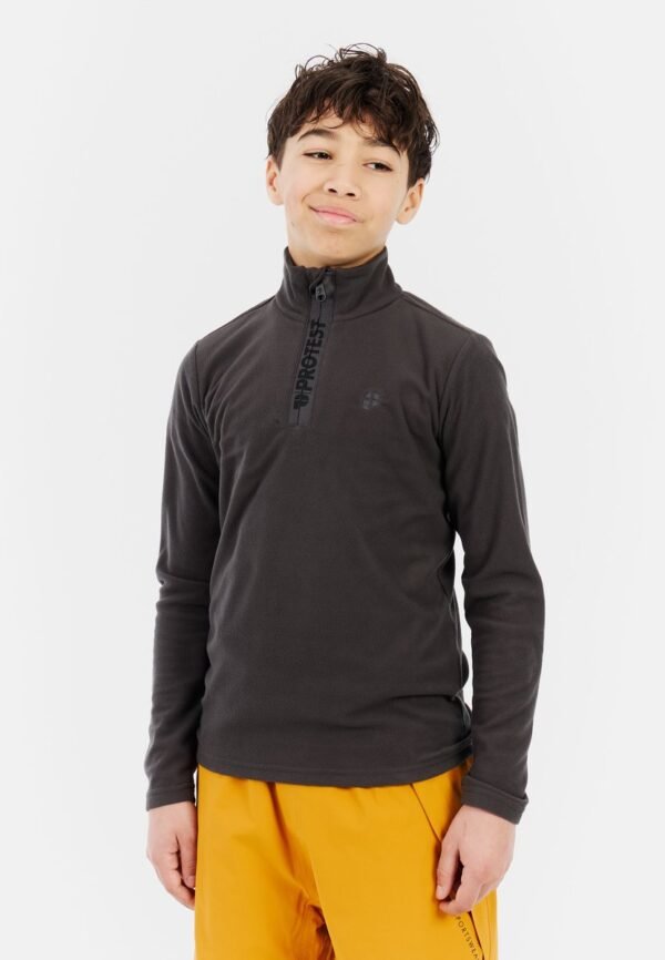 Protest Reperfecty JR - Top met 1/4 ritssluiting Jongens - Deep Grey