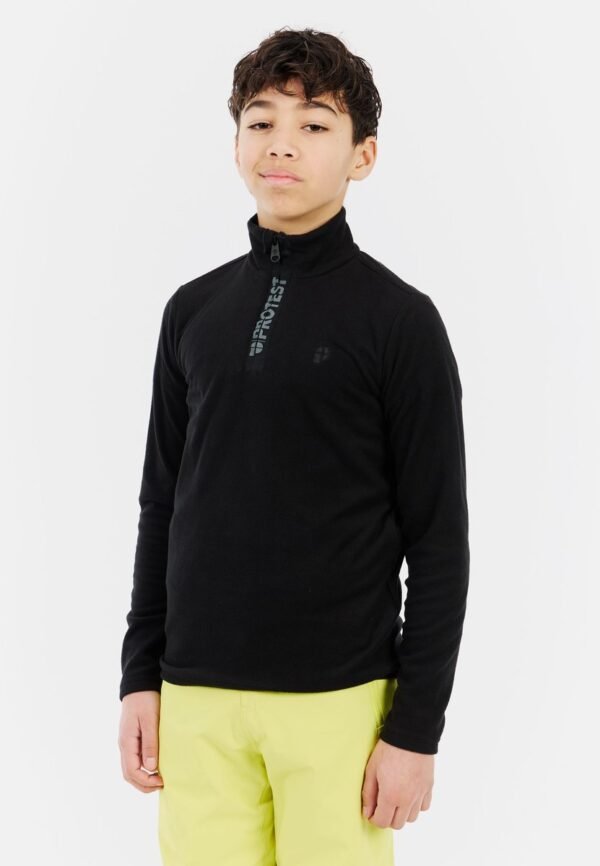 Protest Reperfecty JR - Top met 1/4 ritssluiting Jongens - True Black