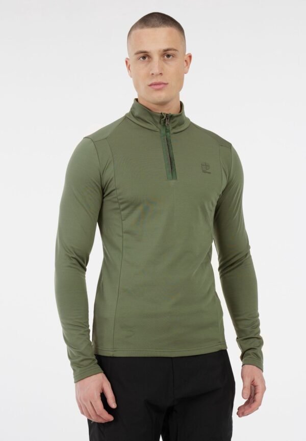Protest Rewill - Skipully Heren - Lange mouwen - 1/4 rits - Aspen Green