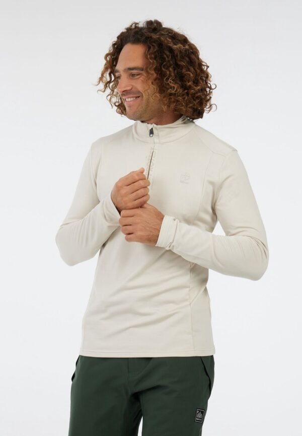 Protest Rewill - Skipully Heren - Lange mouwen - 1/4 rits - Kitoffwhite