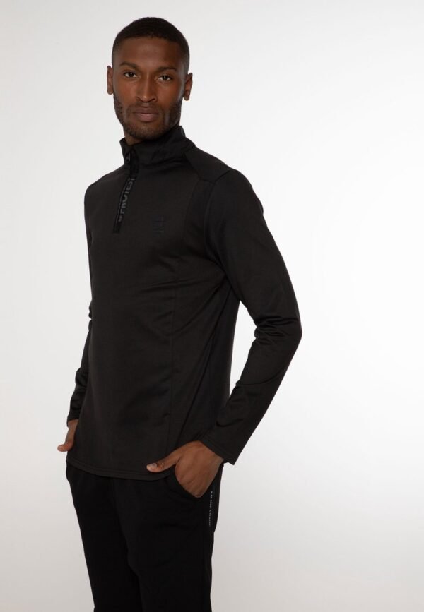 Protest Rewill - Skipully Heren - Lange mouwen - 1/4 rits - True Black