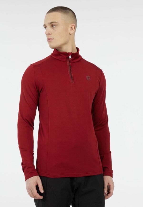 Protest Rewill - Skipully Heren - Lange mouwen - 1/4 rits - Velvet Red