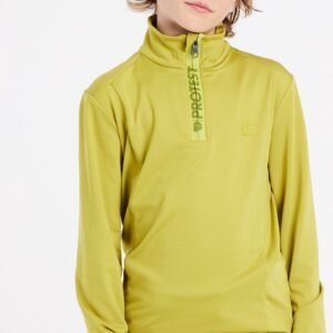 Protest Willowy Jr - Skipully Jongens - Lange mouwen - 1/4 rits - Spiltpea Green