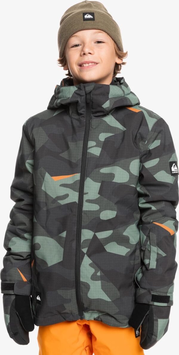 Quiksilver Mission Jas Grijs 10 Years Jongen
