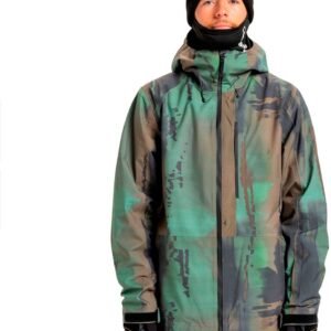Quiksilver Muldrow 20k Jas Groen,Bruin XL Man