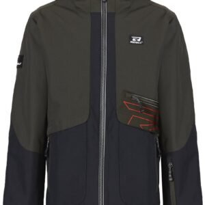 Rehall CHASS-R-jr. Jongens Wintersportjas Zwart 140 - Ski Jas - Snowboardjas - Gevoerde Jas
