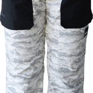 Rehall RINNES-R Heren Wintersportbroek Wit S - Skibroek - Snowboardbroek - Gewatteerde Broek