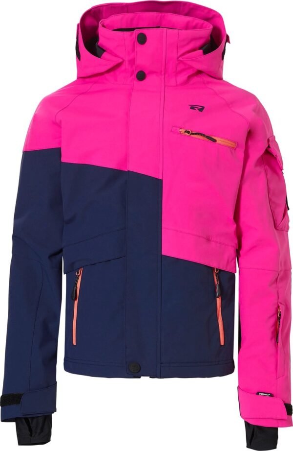 Rehall TASHA-R-jr. Meisjes Wintersportjas - Ski Jas - Snowboardjas - Gevoerde Jas