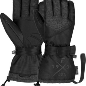 Reusch Base Plate Junior Snowboard Handschoenen Zwart dessin 6.5