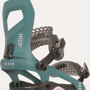 Rome Brass Snowboardbinding Dames Teal S