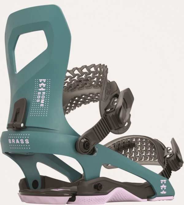 Rome Brass Snowboardbinding Dames Teal S