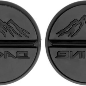 Ronde Scraper Stomp Pads - Snowboard Grip Pads - Snowboarden Stabiliteit - Geïntegreerde Sneeuwschraper - One size - Zwart