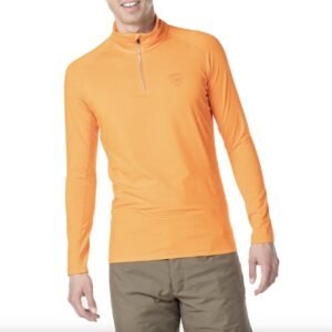 Rossignol Ski pulli + Rits Skipully Heren Oranje 2XL