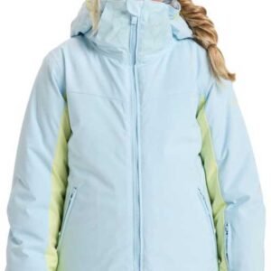 Roxy Free Jet Block Jas Blauw 12 Years Meisje