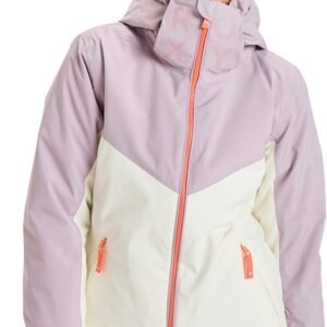 Roxy Free Jet Block Jas Paars XS Vrouw
