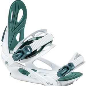 Roxy Snowboards Viva Snowboardbindingen Voor Vrouwen Zilver S-M Vrouw