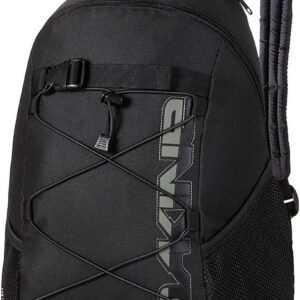 Rugzak 15L Zwart met Skateboard Bevestiging en Laptopvak