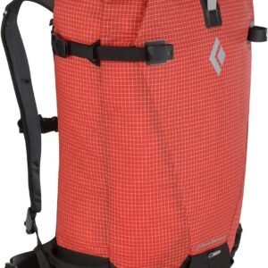 Rugzak - Alpinisme Rugzak - Technische Afdalingen - Cinch Sluiting - 30 Liter - Zwart