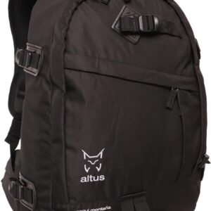Rugzak - Outdoor tas - Trekking en ski - Lichtgewicht ontwerp - 27 liter - Zwart Grijs