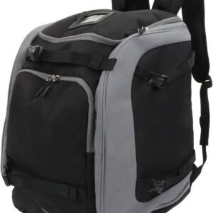 Rugzak voor Skischoenen - Snowboardtas - Wintersport Gear - Grote Capaciteit - 65 Liter - Zwart