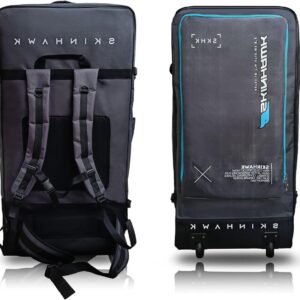 SUP Board Tas - Rugzak met wielen - Watersport Transport - Scheurbestendig 1680D weefsel - Universele Maat - Blauw