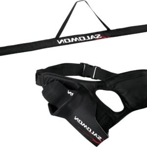 Salomon Uni Skisack + schoentas Nordic, zwart/wit, 40 x 47 x 6 cm, L10258500