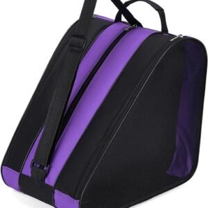 Schaatsen Rugzak - Skates Tas - Sportuitrusting Vervoeren - Ademend Mesh Paneel - 39*36*28 cm - Zwart