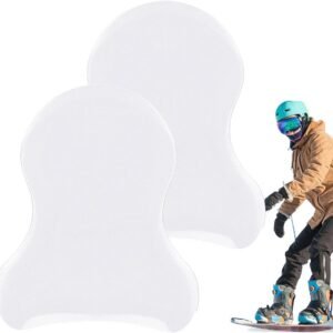 Scheenbeschermers Skischoenen - Snowboard Beschermers - Wintersport Comfort - Schokabsorberende Gel - 1 Paar - Transparant