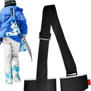 Schouderriem Ski - Draagband Wintersport - Comfortabel Transport - Verstelbare Band - Universele Pasvorm - Blauw
