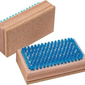 Set van 2 Nylon Waxborstels voor Ski en Snowboard Onderhoud - Reinigen en Polijsten