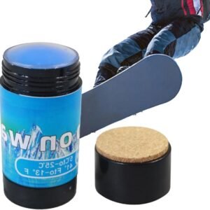 Sk wax - Snowboard wax stick - Ski onderhoud - Wrijvingsvermindering - 70 g - Zwart