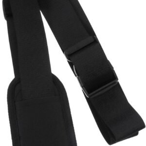 Skateboard Riem - Skateboard Draagband - Transport Skateboard - Verstelbare Lengte - 123x7.5 cm - Zwart