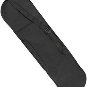 Skateboard Rugzak - Beschermende Tas - Outdoor Transport - Opvouwbaar en Lichtgewicht - Tot 80 cm - Zwart