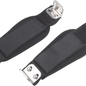 Skateboard Voethouder - Longboard Banden - Off-Road Rijden - Verbeterde Stabiliteit - 20 cm - Zwart