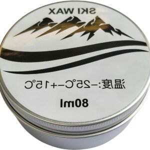 Skateboard Was - Ski Snelheidspasta - Wintersporters Onderhoud - Breed Temperatuurbereik - 80ml - Wit