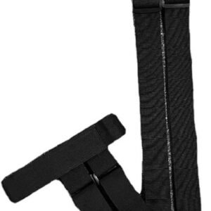 Ski Accessoire - Snowboard Riem - Winterpret Vervoer - Verstelbare Lengte - 20 x 20 x 4 cm - Zwart
