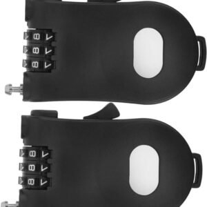 Ski Board Lock - Snowboard Fiets Slot - Spullen Beveiligen - Codeslot - 9.50X5.00X2.00CM - Zwart