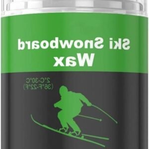 Ski Board Wax - Universeel Blok - Wintersport Onderhoud - Geen Verwarming Nodig - 30g - Niet Gespecificeerd